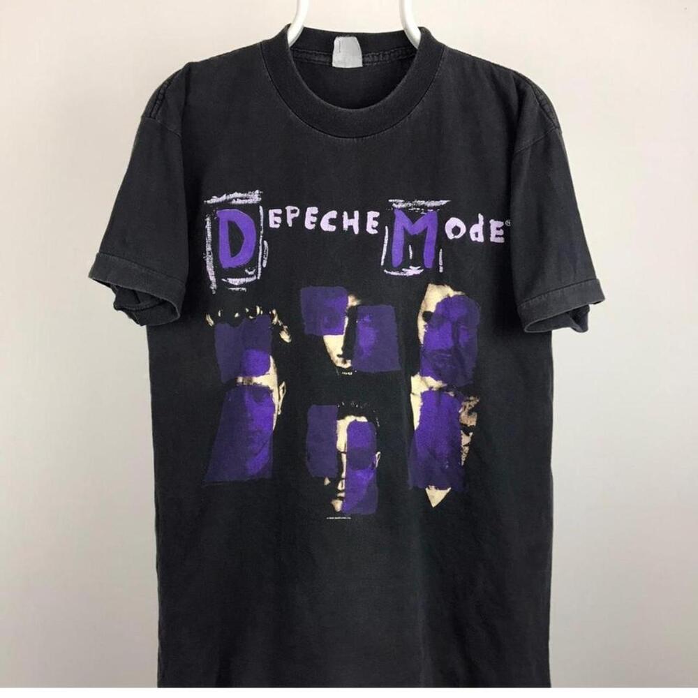 1991 Depeche Mode Black T-Shirt Tee
